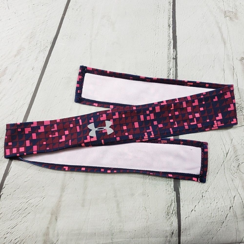 Under Armour Headband One Size Fits Most OSFM Pink